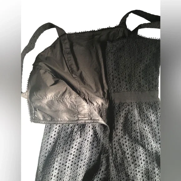 2/$14 ❤️ Banana Republic Black Sleeveless Romper Sz 6 - Picture 3 of 10